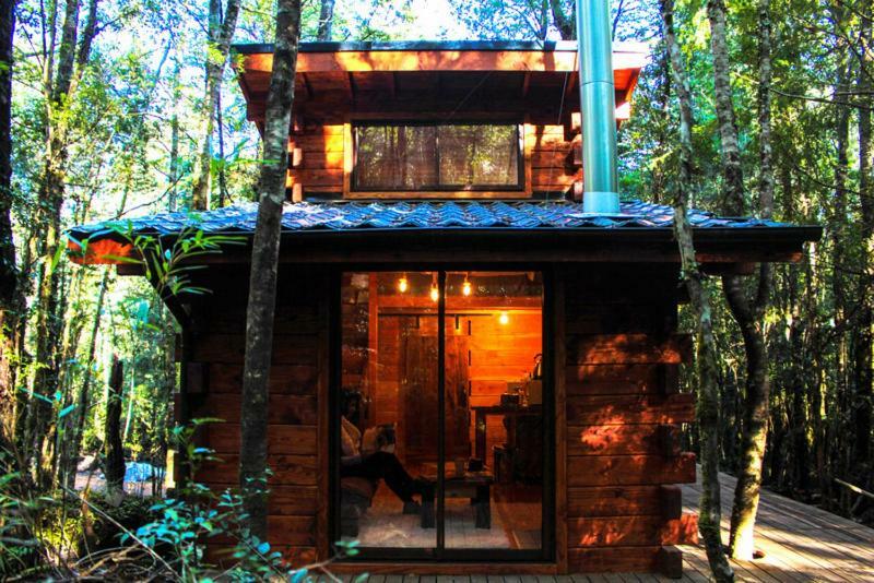 Cabañas Bosque Milenario Coñaripe Exterior foto