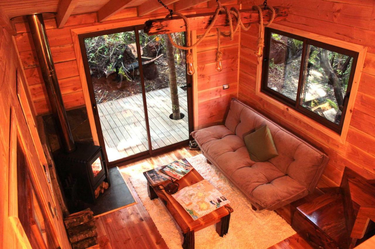 Cabañas Bosque Milenario Coñaripe Exterior foto