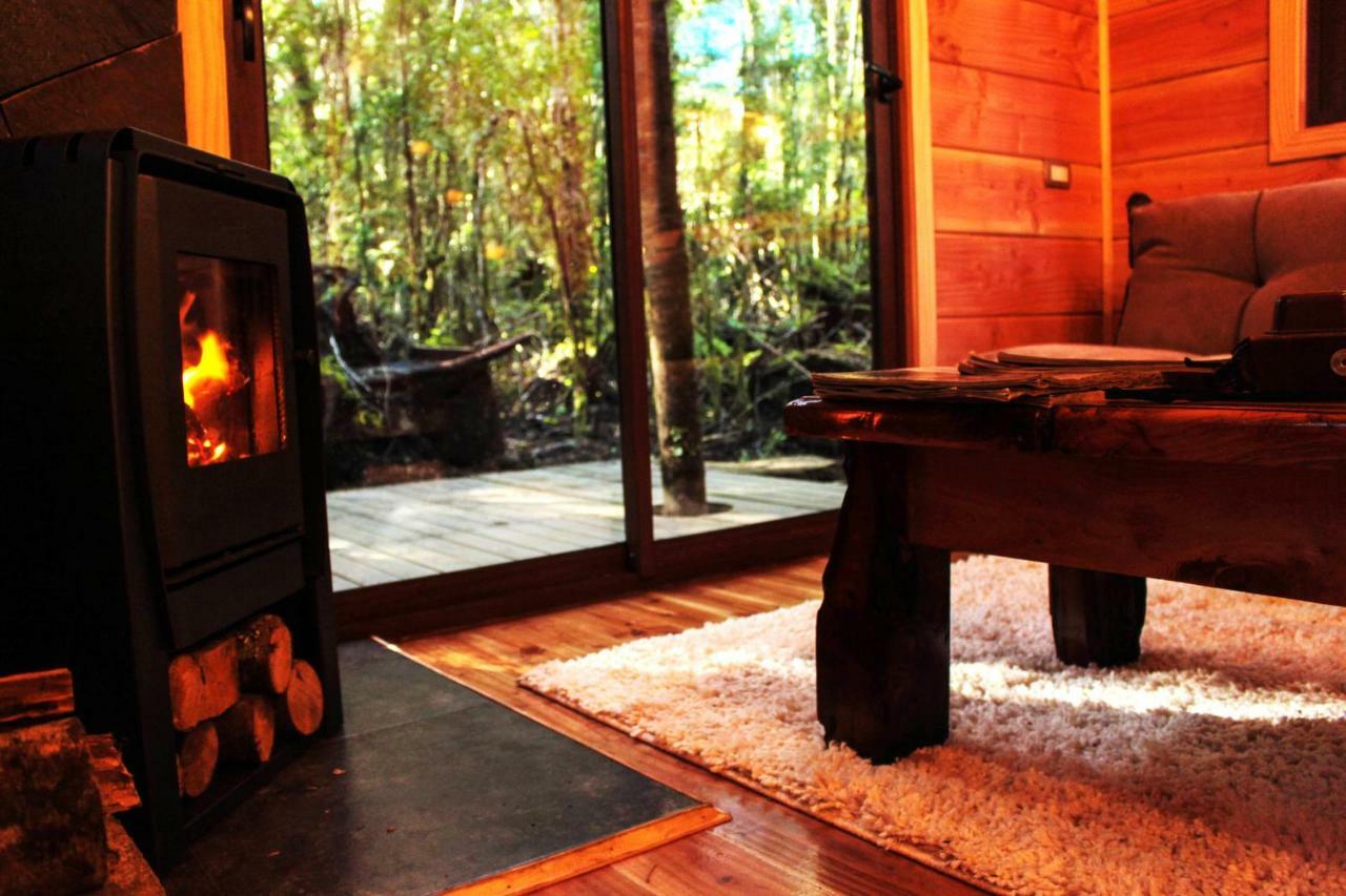 Cabañas Bosque Milenario Coñaripe Exterior foto